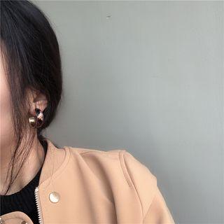 C-shape Earring 1 Pair - As Shown In Figure - One Size