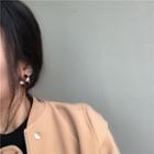 C-shape Earring 1 Pair - As Shown In Figure - One Size