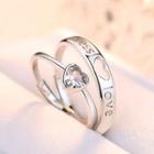S925 Couple Matching Ring