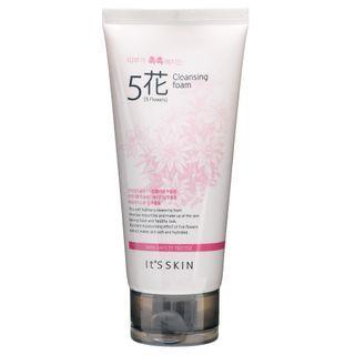 Its Skin - 5 Series Cleansing Foam - 4 Types #02 5 Flowers