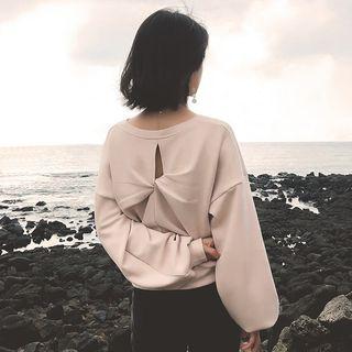 Twisted Back Pullover