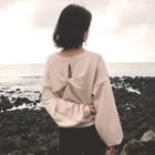 Twisted Back Pullover