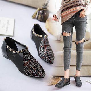 Sheer Panel Pointy Flats