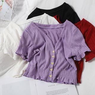Knit .short-sleeve Top