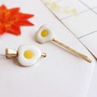 Poached Egg Hair Clip