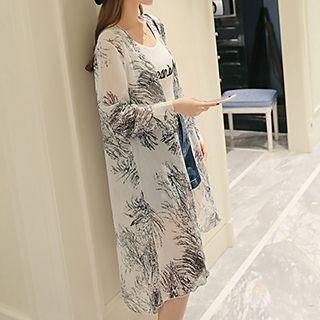 Printed Chiffon Light Jacket