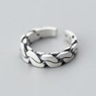 990 Silver Open Ring Silver - One Size