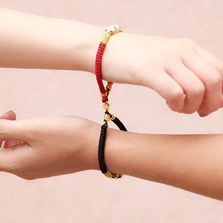 Couple Matching Woven Cord Bracelet Diy Kit