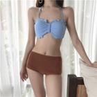 Ruffled Trim Bikini