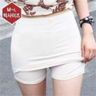 Plain Under Skort
