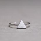 Triangle Open Ring