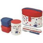 Moomin Thermal Lunch Box Set (little My) One Size