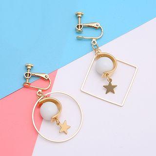 Hoop Drop Clip-on Earring / Earring
