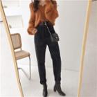 Leopard High-waist Loose-fit Harem Pants