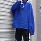 High-neck Fleece-lined Pullover