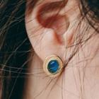 Gemstone Stud Earring / Pendant Necklace