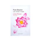Missha - Pure Source Cell Sheet Mask (lotus Flower)