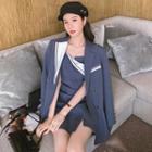 Double Breasted Blazer / Shorts / Strappy A-line Dress / Dress Pants
