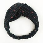Striped & Dotted Criss Cross Headband
