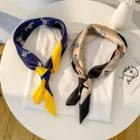 Retro Horse Print Narrow Scarf Hair Tie