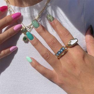Cloud Alloy Ring White - 7