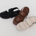 Double-band Flat Sandals