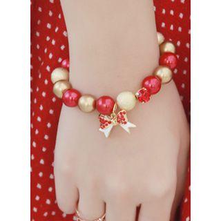 Rhinestone Ball Bracelet