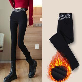 Pattern Waistband Leggings
