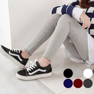 Ruffle-trim Leggings