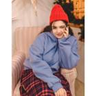 Plus Size Tropical Fleece-lined Hoodie