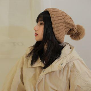 Pom Pom Knit Hat
