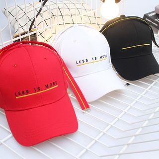 Long-tail Lettering Baseball Cap
