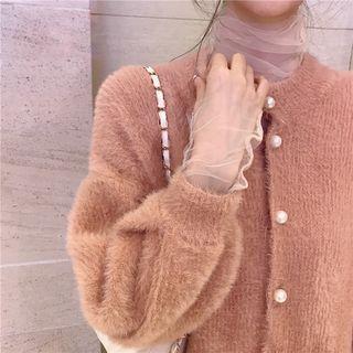 Turtleneck Chiffon Blouse