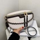Chain Wide Strap Sling Bag