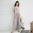 Floral Layered Jumpsuit
