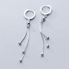 925 Sterling Silver Fringed Earring 1 Pair - Earring - One Size