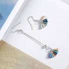 925 Sterling Silver Non-matching Bead Drop Earring