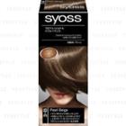 Schwarzkopf - Syoss Hair Color (#3b Pearl Beige) 1 Set