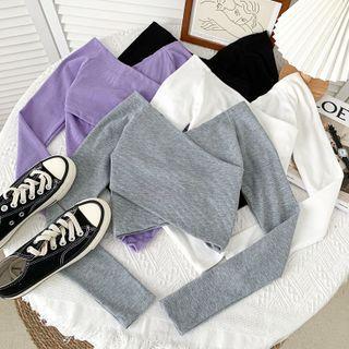 Slim-fit Wrapped T-shirt In 7 Colors