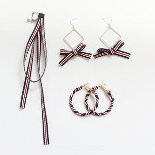Striped Strap Earring