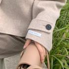 Wool Blend Handmade Jacket Oatmeal - One Size