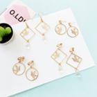 Wirework Hoop Earring