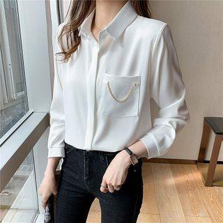 Chained Chiffon Shirt