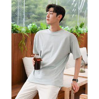 Drop-shoulder T-shirt In 15 Colors