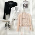 Lightweight Sheer Biker Jacket