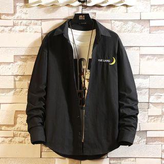 Crescent Embroidered Shirt