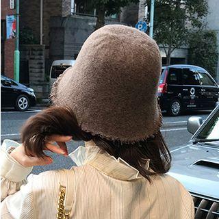 Fringed Brim Cloche