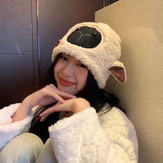 Sheep Faux Shearling Hat