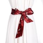 Velvet Neck Tie