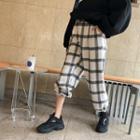 Relaxed-fit Plaid Jogger Pants